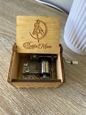 Sailor Moon Theme Song Retro Wooden Hand Cranked Music Box Vintage Home picture