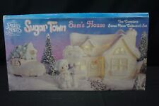 Precious Moments Sugar Town 531774 SAM'S HOUSE 7 PC SET Nightlight works w boxes picture