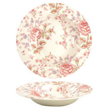 Johnson Brothers Rose Chintz Pink  Rimmed Soup Bowl 7661144 picture