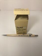 Rare Vintage Pentel Japan PF337 0.7mm Mechanical Pencil for FILM W/ Case Of Led picture