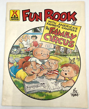 Vintage 1988 KOA Kampground Fun Book by Bil Keane Family Circus South Lake Tahoe picture