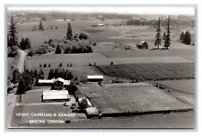 Henny Camellias and Azaleas Aerial View Brooks Oregon OR UNP Postcard W10 picture