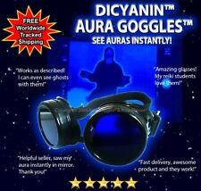 OFFICIAL DICYANIN AURA GOGGLES hunting ghost reiki crystal paranormal psychic picture