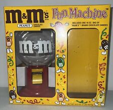 RARE - 1992 Vintage M & M Peanut Chocolate Candy “ Fun Machine” Dispenser - NEW picture