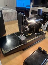 Antique Singer 1951 Centennial Edition Featherweight Very Good Condition. picture