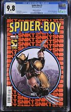Spider-Boy #3 CGC 9.8 Wolverine Amazing Spider-Man 300 1988 Homage Marvel 2024 picture