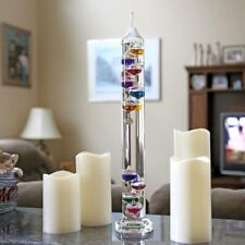 44cm Galileo Thermometer Large tall UK Gift Indoor Glass picture
