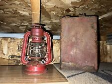 Vintage Kerosene Oil Lantern With Can picture