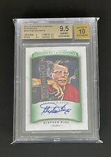 2017 UD Goodwin Champions STEPHEN KING On Card Autograph SP BGS 9.5 / 10 Gem picture