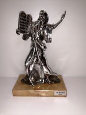 VINTAGE A. KEDEM ISRAEL MOSES WITH 10 COMMANDMENTS STERLING SILVER 925 FIGURINE picture