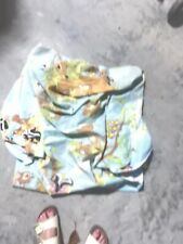 Vintage 70's 80's Walt Disney Bambi Twin Fitted Sheet picture