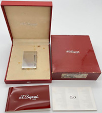 S.T. Dupont Gas Lighter Silver GATSBY with box picture