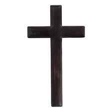 Black Wooden Cross Wood Holding Clinging Cross for Bless Handheld Cross for Gift picture