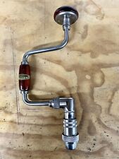 Vintage Craftsman Lion By Miller Falls 10” Bit Brace Hand Drill  Universal Jaws picture