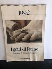 1992 Igatti di Roma fotografie di Giancarlo Gasponi calendar picture