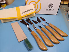 Schaaf Tools 5 Piece Whittling Wood Spoon Carving Tools Set with Canvas Case picture