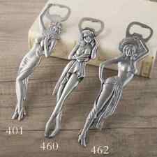 2PCS Vintage Creative Metal Sexy Swimsuit Lady Beer Bottle Opener Bar Kitchen picture