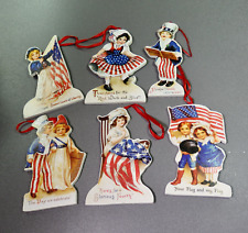 Bethany Lowe Americana Die Cut Ornaments Patriotic Fourth of July Your Choice picture
