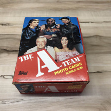 1983 Topps THE A-TEAM Trading Cards Empty Display Box picture