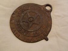 ANTIQUE Mountain City Stove Co. TN. Cast Iron Kettle Star #8 Just the top cover picture