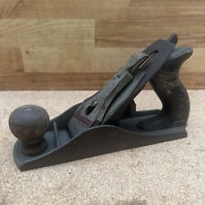 Vintage Stanley Handyman Wood Plane H1204, Smooth Bottom 9-1/2” Inch picture
