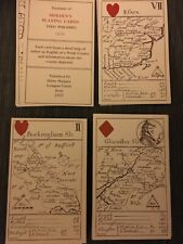 Facsimile of Morden's Playing Cards from 1676 - 1972 Margary Lympne Castle Kent picture