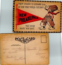 Dutch Kid , New Philadelphia, Ohio Vintage Pendant (Felt) picture
