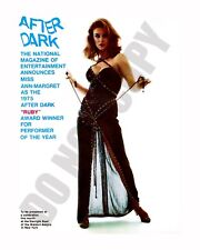 1975 Ann-Margret National Magazine Announcement After Dark Ruby Award 8x10 Photo picture