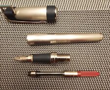 STDupont fountain pen Olympio Palladium and navy rubber fountain pen, Medium... picture