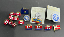 Vintage Canadian Pinbacks Lot of 16  picture