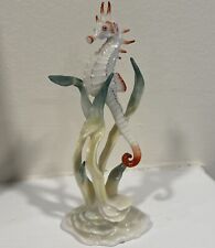 Vintage Hutschenreuther Porcelain Seahorse Figurine 4.75