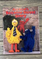Vintage 1987 Big Birds Sesame Street Story Program Souvenir Booklet picture