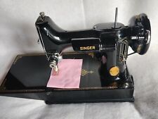 1948 SINGER FEATHERWEIGHT Sewing Machine #221 with Case picture