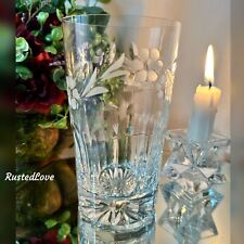 Rogaska Country Garden Highball Glass Blown Glass Rogaska Barware Cut Glass - 1 picture