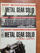 Metal Gear Solid #4 #10 #11 Lot VF; IDW  Konami comic lot picture