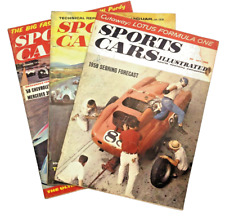 Vintage Sports Cars Illustrated Magazine 1957 1958 1959 Lotus Corvette Sebring picture