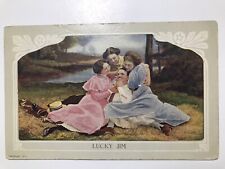 Vintage 1911 Lucky Jim Divided Back Postcard picture