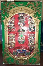 RARE Holiday Carousel Mr Christmas 1992 Vintage Holiday Horse Merry Go Round  picture