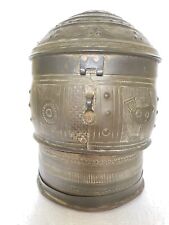 Vintage African Ashanti Bronze Vessel Urn picture