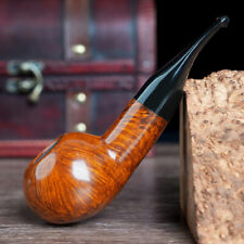 Freehand Briar Pipe Handcrafted 9mm Filter Stem Tobacco Pipe Smooth Finished picture