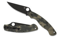 Spyderco Knives Military 2 C36GPCMOBK2 Black S30V Steel Camo G-10 Pocket Knife picture