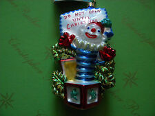 Christopher Radko Just Can't Wait Glass Ornament  picture