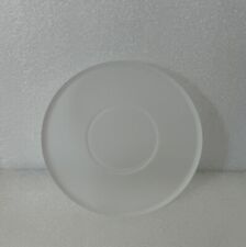 Tupperware  Lasting Impressions Candle Collection Pc Clear  Glass Plate Lid picture