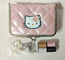 Vintage 1997 Sanrio Hello Kitty Pink Quilt - Sewing Kit picture