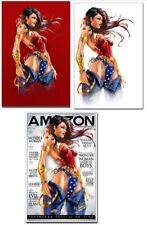 Wonder Woman Cosplay Variants Jamie Tyndall SIGNED WITH COA WW 4 picture