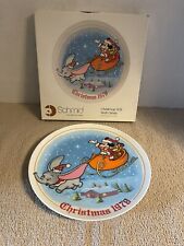 Schmid 1978 Christmas Disney Collectors Decorative Plate - Mickey Mouse Dumbo picture