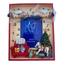 NEW Under The Christmas Tree Photo Picture Frame For 3 1/2” x 5” Photo NIB Gifts picture