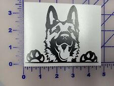 German Shepard Belgian Malinois K9 Dog  Vinyl Sticker  Logo Vinyl Decal 4