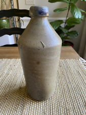 Unmarked 1800's Stoneware Beer Bottle picture