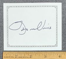 Leon Uris HAND SIGNED Bookplate AUTOGRAPHED Exodus Book Author Trinity Fiction picture